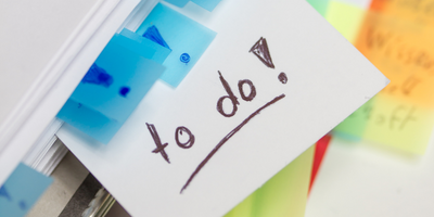 to-do list to achieve your goals