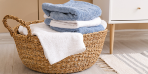 how to stay on top of laundry while working from home